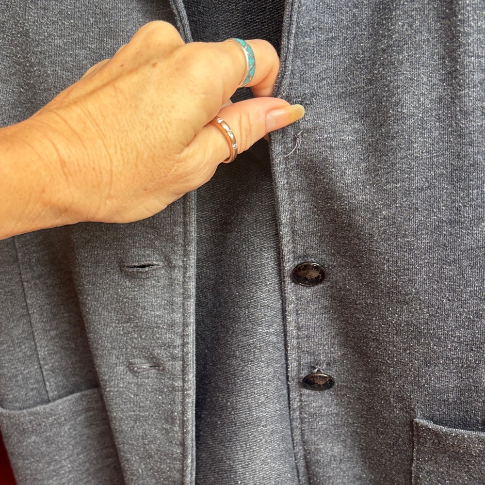 Gray Blazer Jacket - Picture 2 of 3